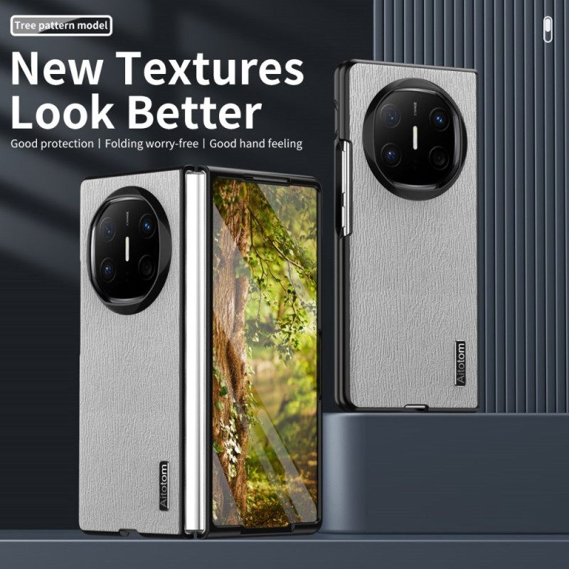 Κάλυμμα Huawei Mate X6 Υφή Ξύλου