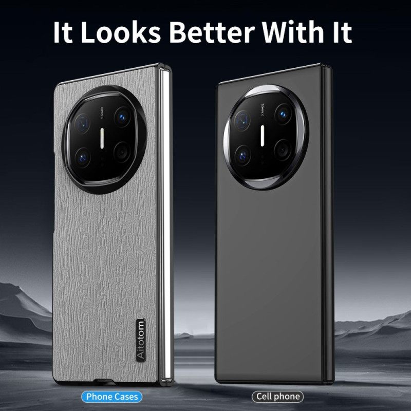 Κάλυμμα Huawei Mate X6 Υφή Ξύλου