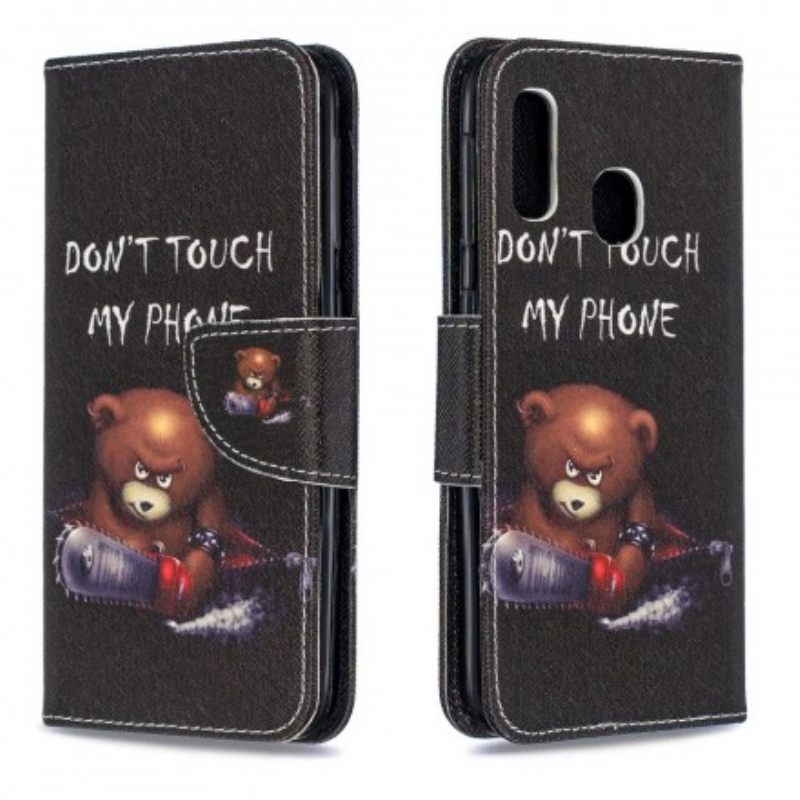 Κάλυμμα Samsung Galaxy A20e Επικίνδυνη Αρκούδα