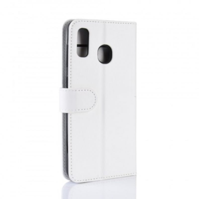 Κάλυμμα Samsung Galaxy A20e Ultra Faux Leather