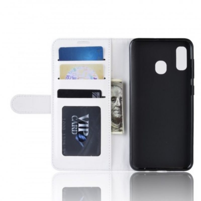 Κάλυμμα Samsung Galaxy A20e Ultra Faux Leather