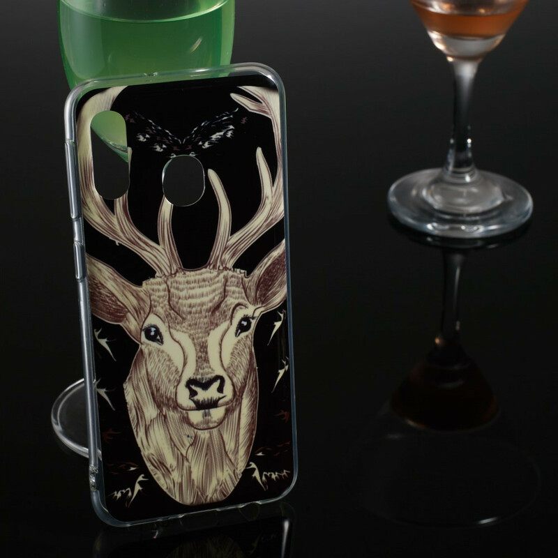 θηκη κινητου Samsung Galaxy A20e Fluorescent Majestic Stag