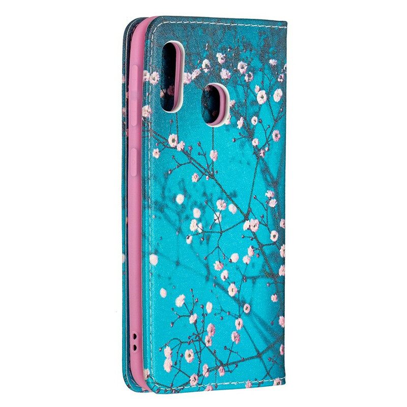 θηκη κινητου Samsung Galaxy A20e Θήκη Flip Ανθισμένα Κλαδιά