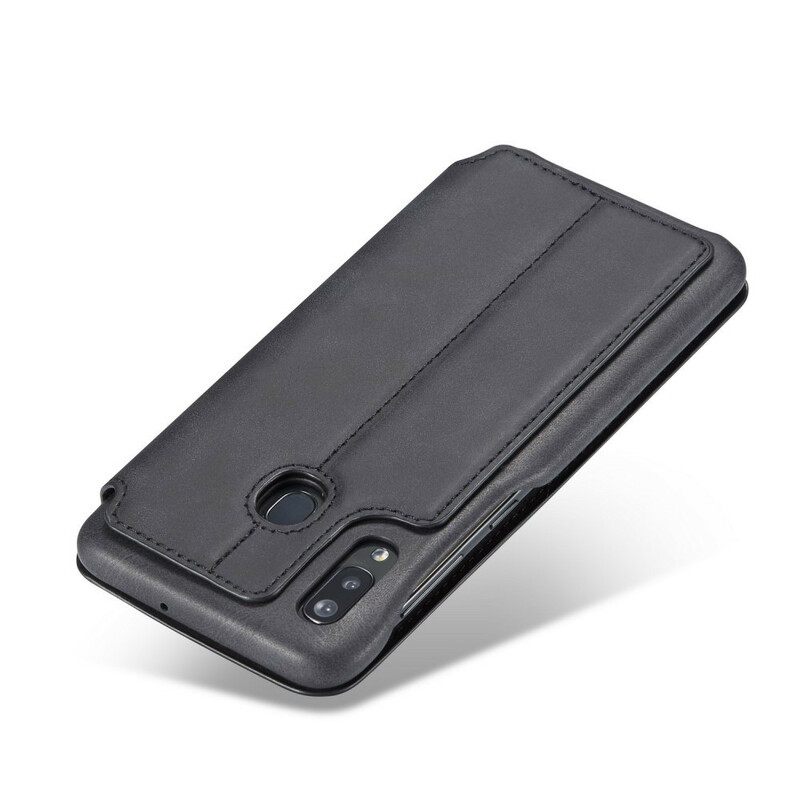 θηκη κινητου Samsung Galaxy A20e Θήκη Flip Lc.imeeke Leather Effect