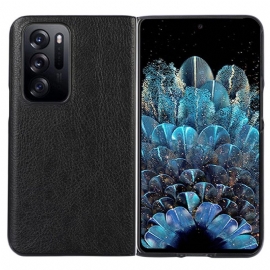 θηκη κινητου Oppo Find N Litchi Leather Style