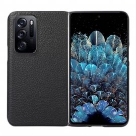 Θήκη Oppo Find N Γνήσιο Δέρμα Lychee Design