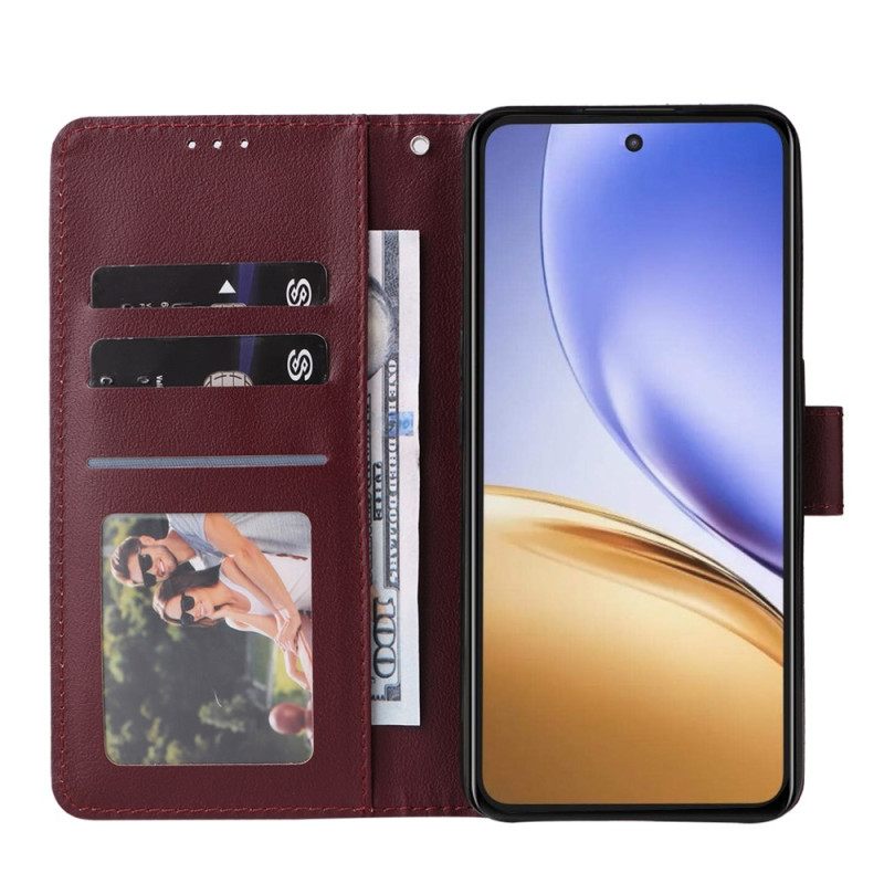 Δερματινη Θηκη Realme 14t 5g Απλό Λουρί