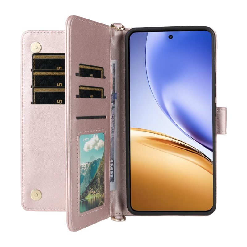 Δερματινη Θηκη Realme 14t 5g Λουρί Και Λουρί Ώμου
