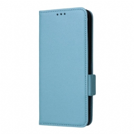 Δερματινη Θηκη Realme 14t 5g Υφή Λίτσι Με Λουρί