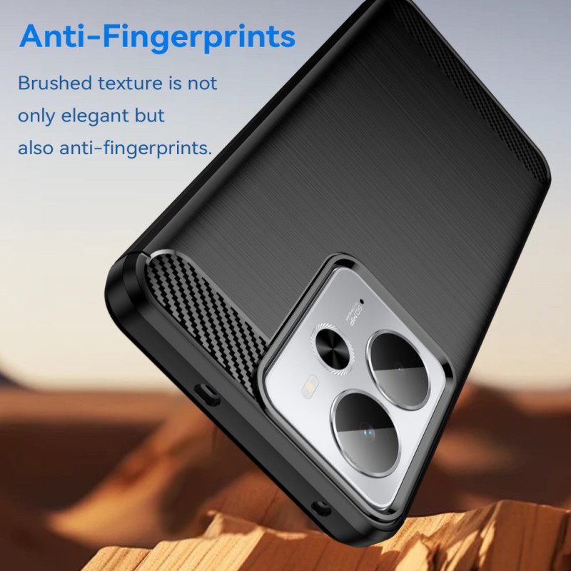 Κάλυμμα Realme 14t 5g Βουρτσισμένο Ανθρακονήματα