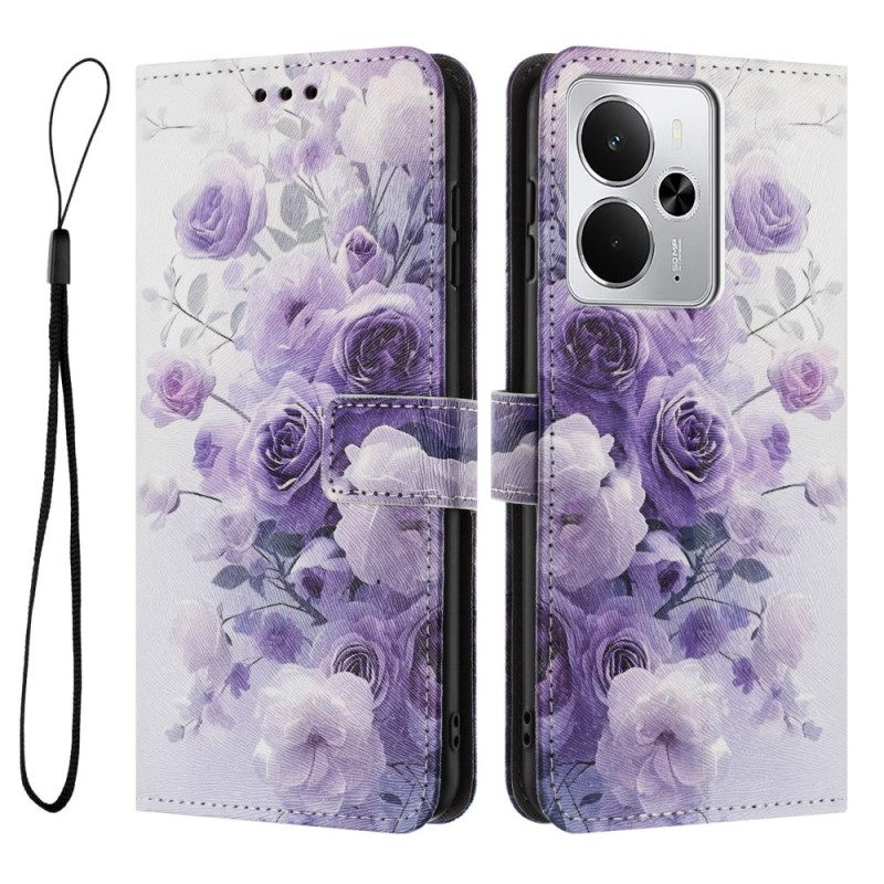 Θηκη Κινητου Realme 14t 5g Ροζ Και Μωβ