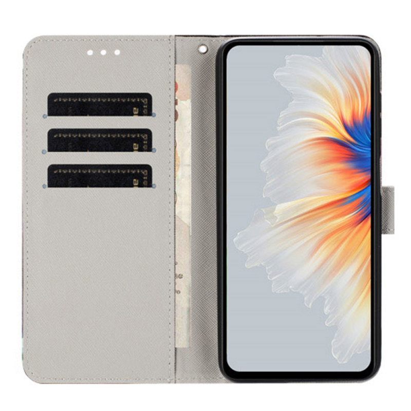 Θηκη Κινητου Realme 14t 5g Ροζ Λουλούδια Και Πεταλούδες