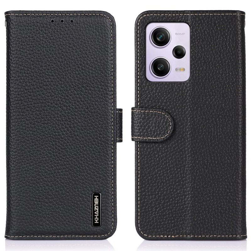 Θήκη Flip Poco X5 Pro 5G Khazneh Lychee Leather