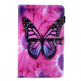 Κάλυμμα Samsung Galaxy Tab A8 Floral Butterfly