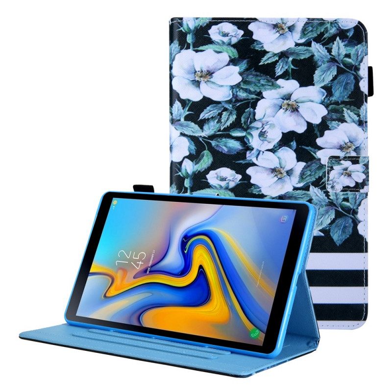 Κάλυμμα Samsung Galaxy Tab A8 Σχέδιο Λουλουδιών