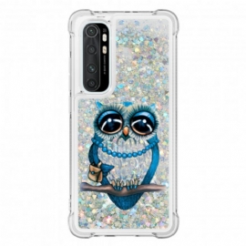 Θήκη Xiaomi Mi Note 10 Lite Miss Glitter Owl