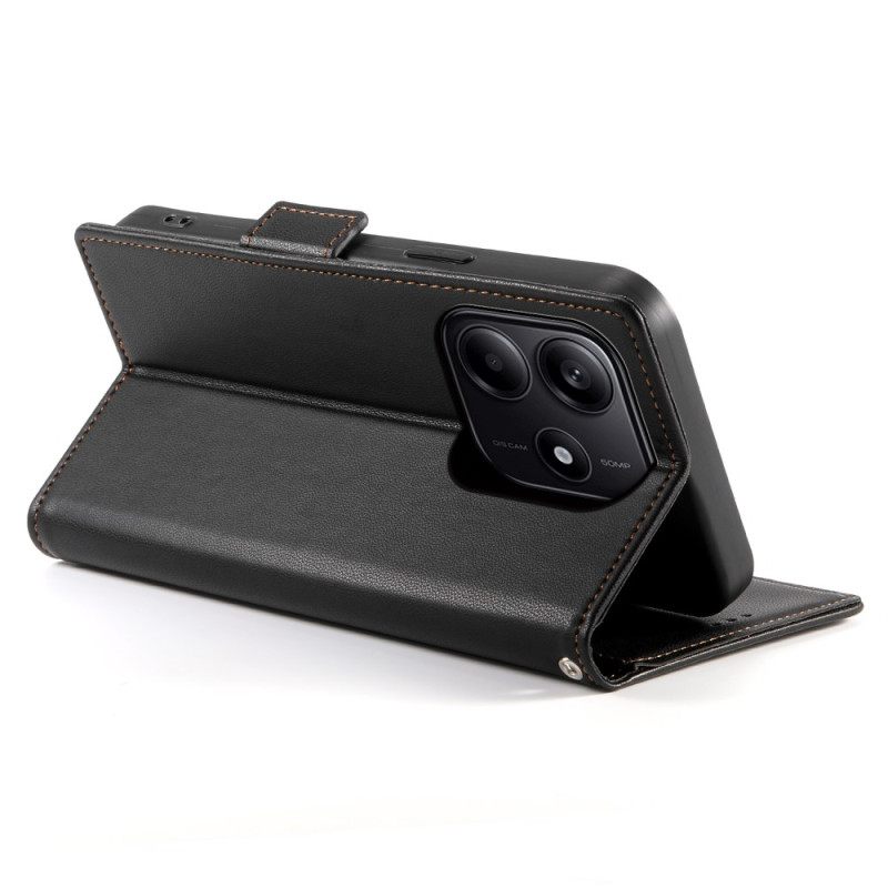 Δερματινη Θηκη Xiaomi Redmi Note 14 5g 3 Θήκες Καρτών Σιλικόνης