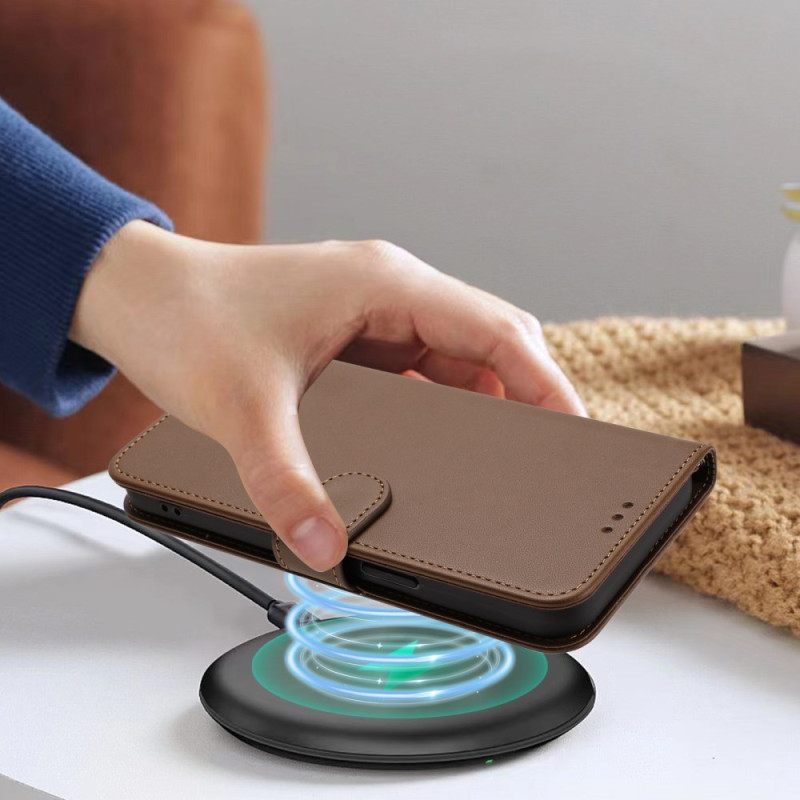 Δερματινη Θηκη Xiaomi Redmi Note 14 5g Απλό Με Κορδόνι