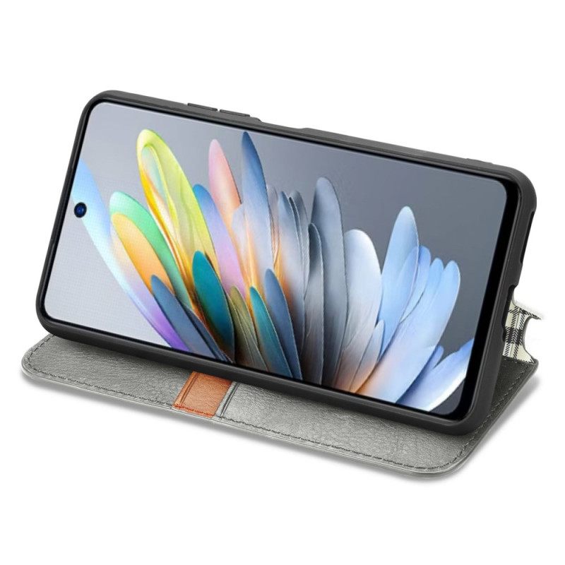 Δερματινη Θηκη Xiaomi Redmi Note 14 5g Εφέ Vintage Δέρματος