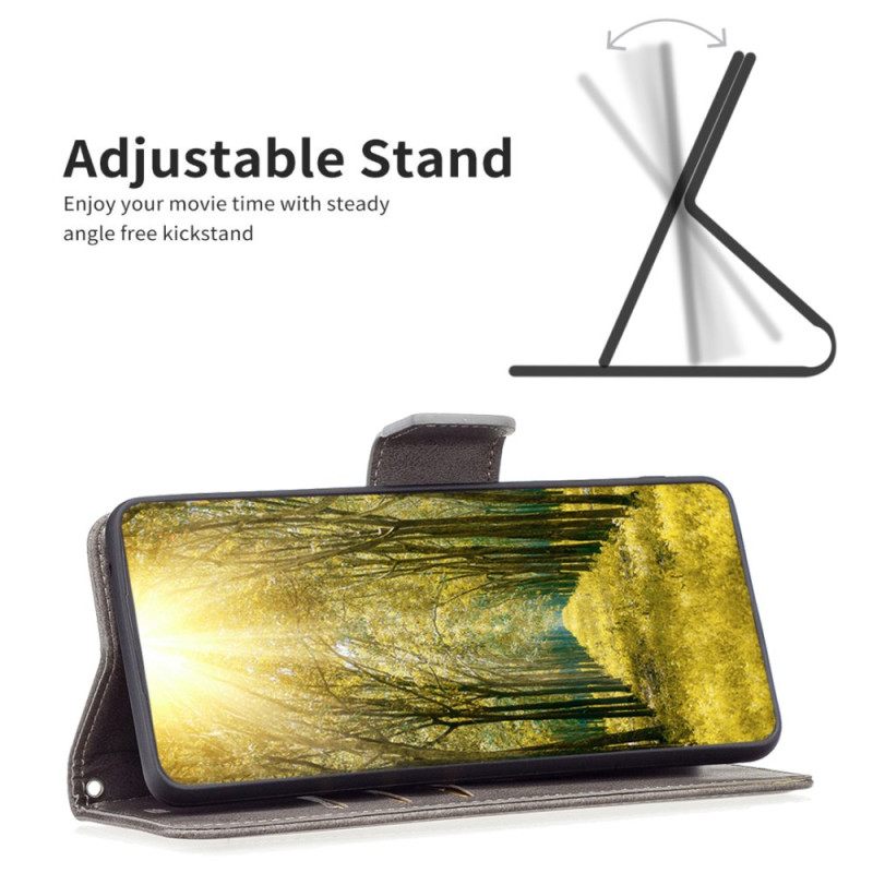 Δερματινη Θηκη Xiaomi Redmi Note 14 5g Λοξό Κούμπωμα