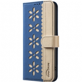 Δερματινη Θηκη Xiaomi Redmi Note 14 5g Λουλουδάτο Binfen Color Σιλικόνης