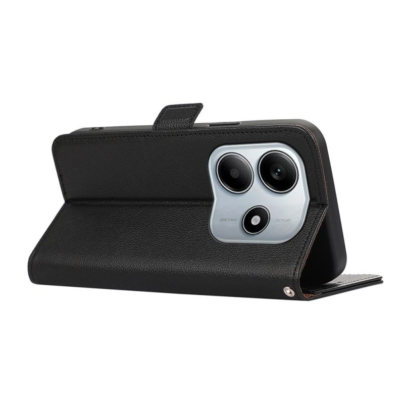 Δερματινη Θηκη Xiaomi Redmi Note 14 5g Προστασία Rfid Abeel