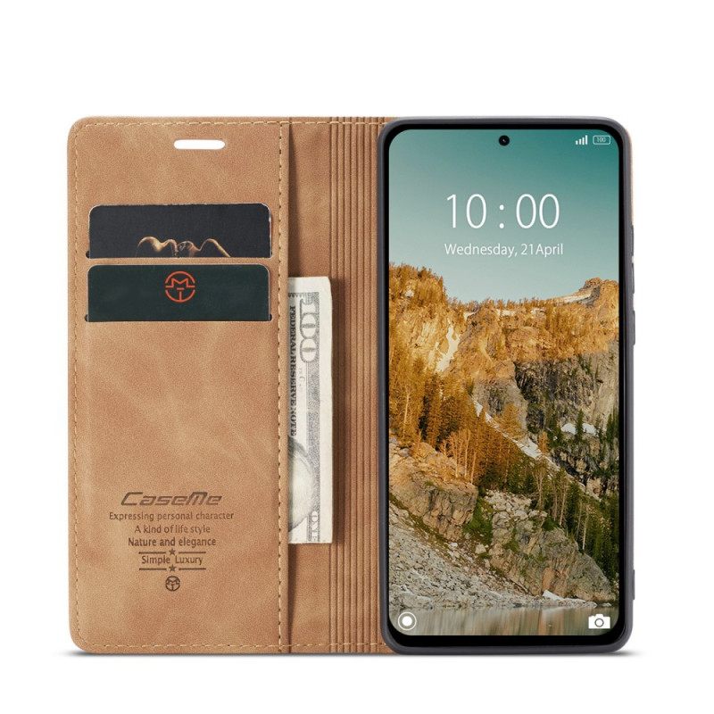 Δερματινη Θηκη Xiaomi Redmi Note 14 5g Θήκες Κινητών Caseme Δερμάτινο Εφέ