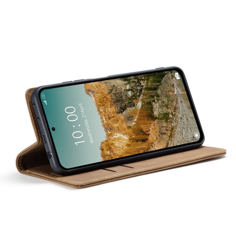 Δερματινη Θηκη Xiaomi Redmi Note 14 5g Θήκες Κινητών Caseme Δερμάτινο Εφέ