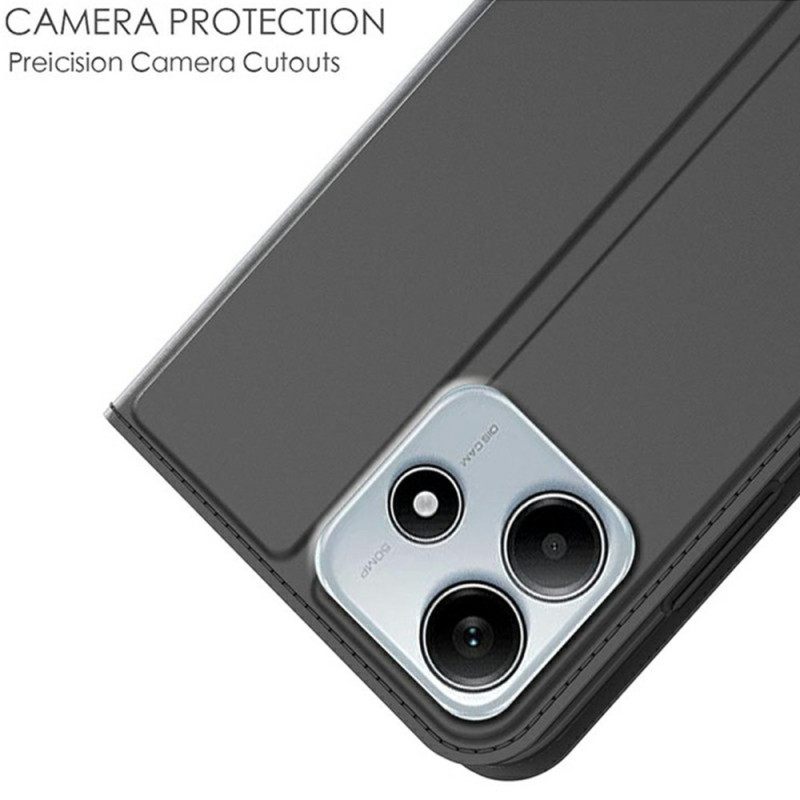 Δερματινη Θηκη Xiaomi Redmi Note 14 5g Θήκη Και Βάση Για Κάρτες