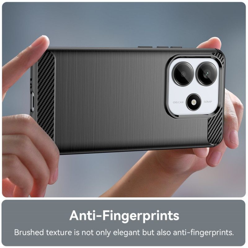 Κάλυμμα Xiaomi Redmi Note 14 5g Βουρτσισμένο Ανθρακονήματα