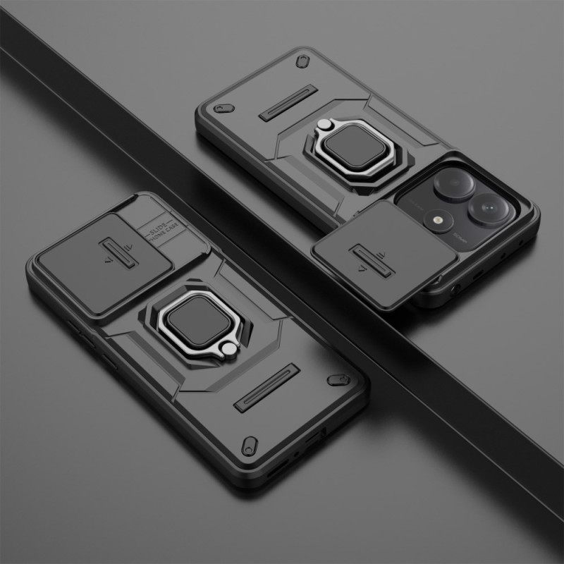 Κάλυμμα Xiaomi Redmi Note 14 5g Πολυλειτουργικό Με Θήκη Και Προστατευτικό Φακού