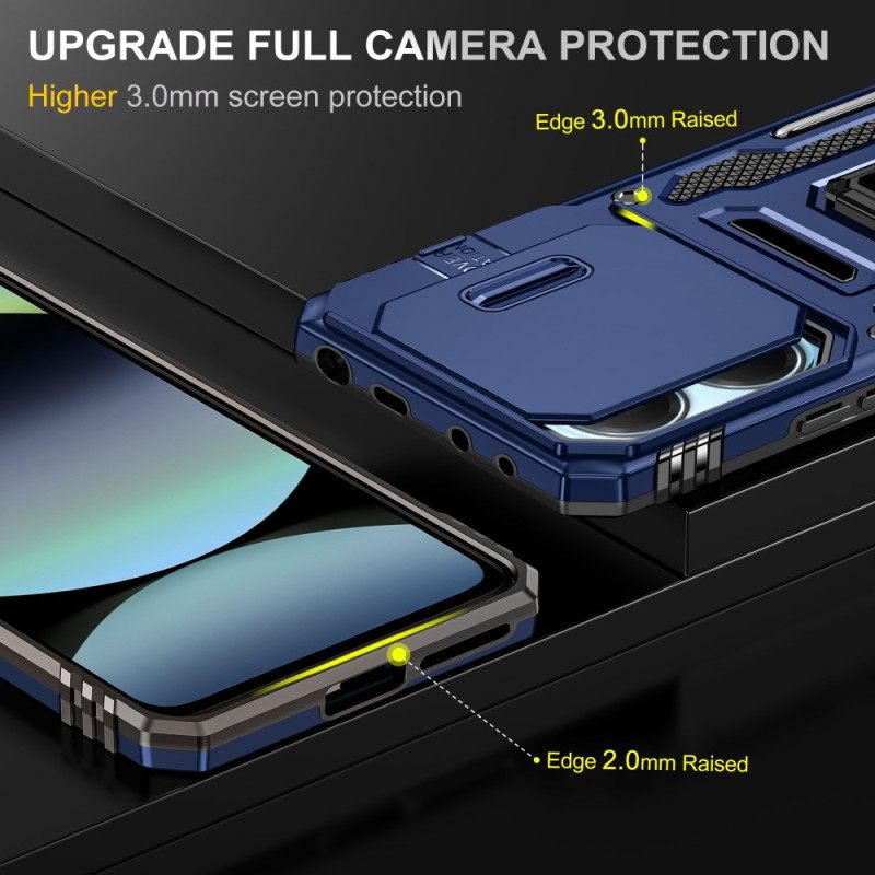 Κάλυμμα Xiaomi Redmi Note 14 5g Θήκες Κινητών Εξαιρετικά Ανθεκτικό Με Βάση Και Προστατευτικό Φακού