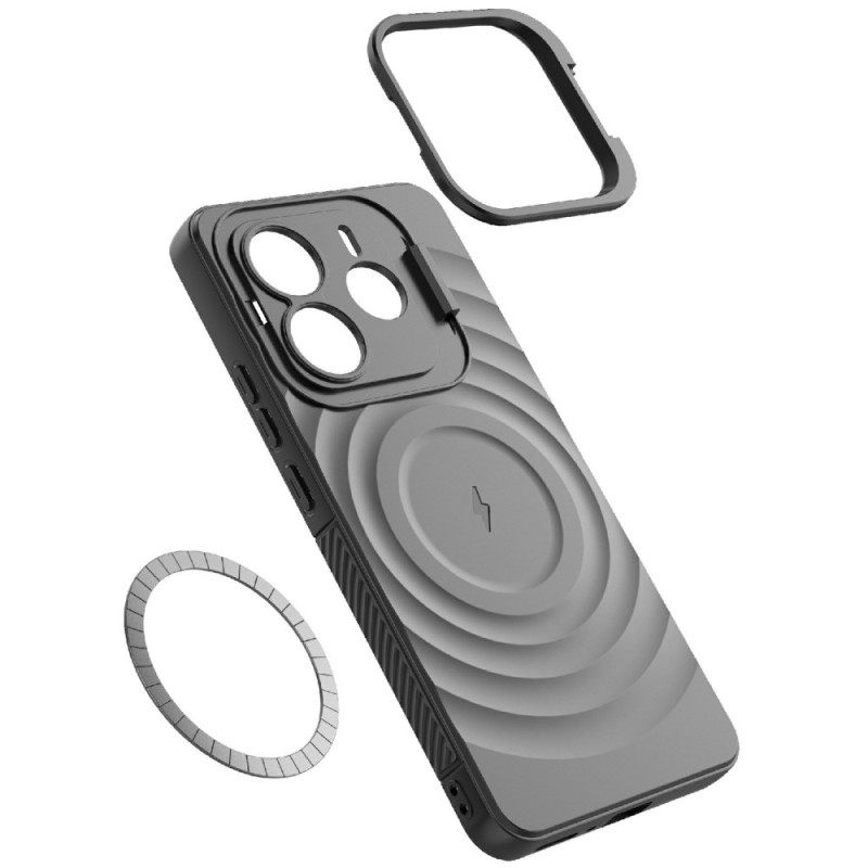 Κάλυμμα Xiaomi Redmi Note 14 5g Θήκες Κινητών Συμβατό Με Magsafe Με Κυματιστό Σχέδιο