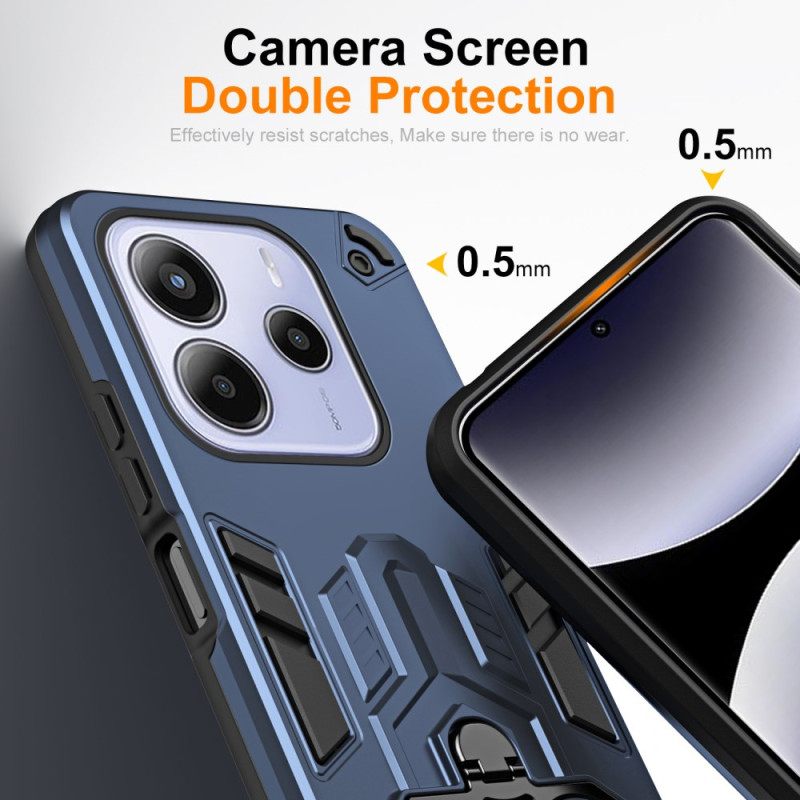 Κάλυμμα Xiaomi Redmi Note 14 5g Θήκες Κινητών Θήκη Δαχτυλιδιών Με Εφέ Μετάλλου