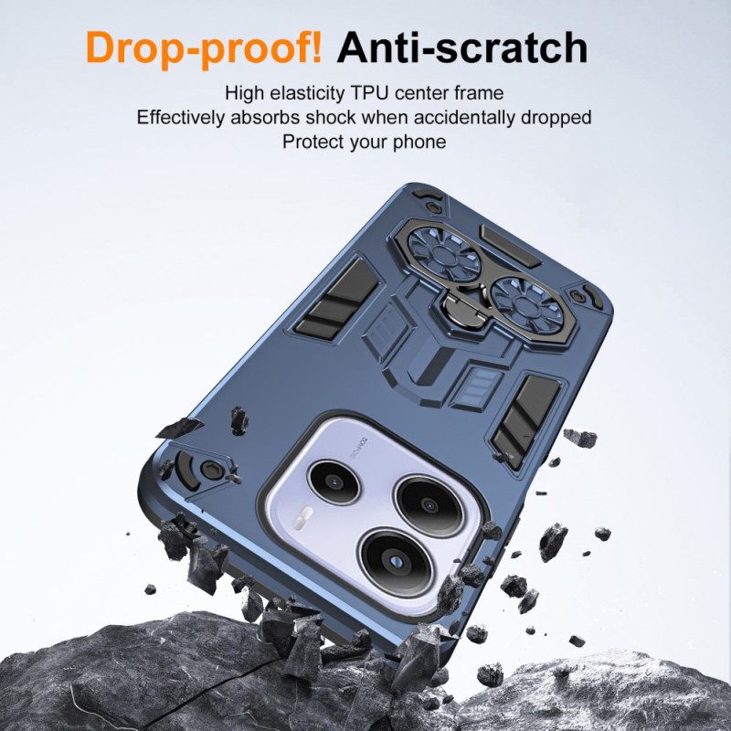 Κάλυμμα Xiaomi Redmi Note 14 5g Θήκες Κινητών Θήκη Δαχτυλιδιών Με Εφέ Μετάλλου