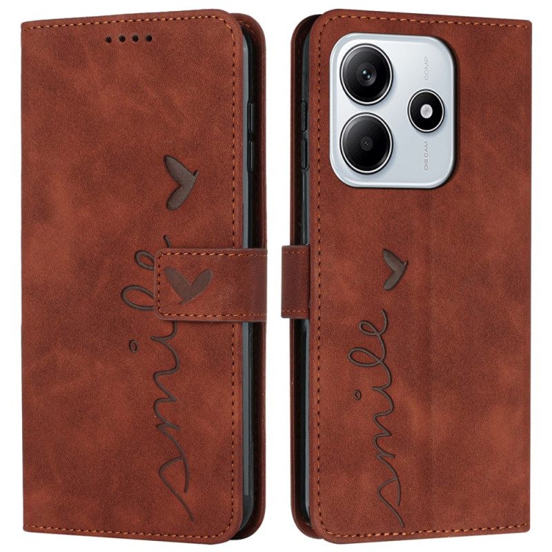 Θηκη Κινητου Xiaomi Redmi Note 14 5g Εφέ Σουέτ Χαμόγελου