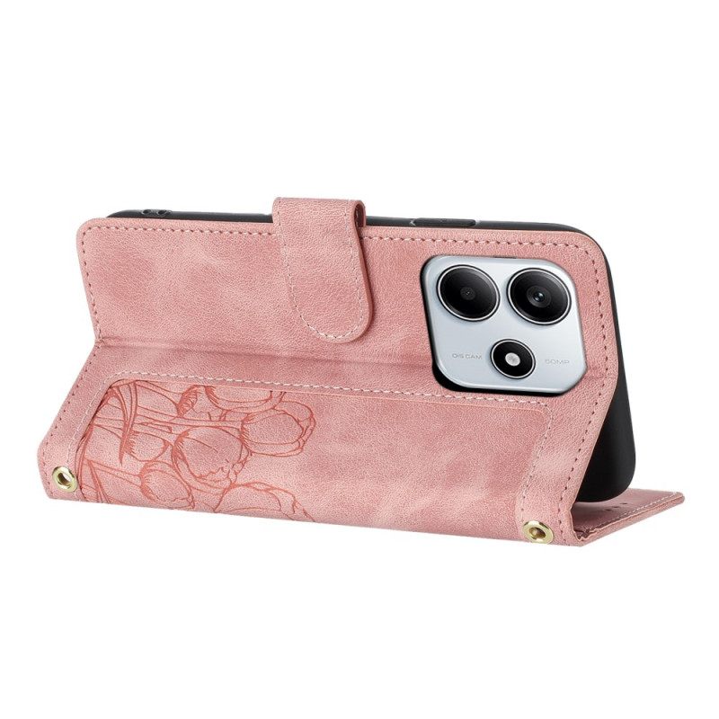 Θηκη Κινητου Xiaomi Redmi Note 14 5g Θήκες Κινητών Πορτοφόλι Με 5 Υποδοχές Καρτών