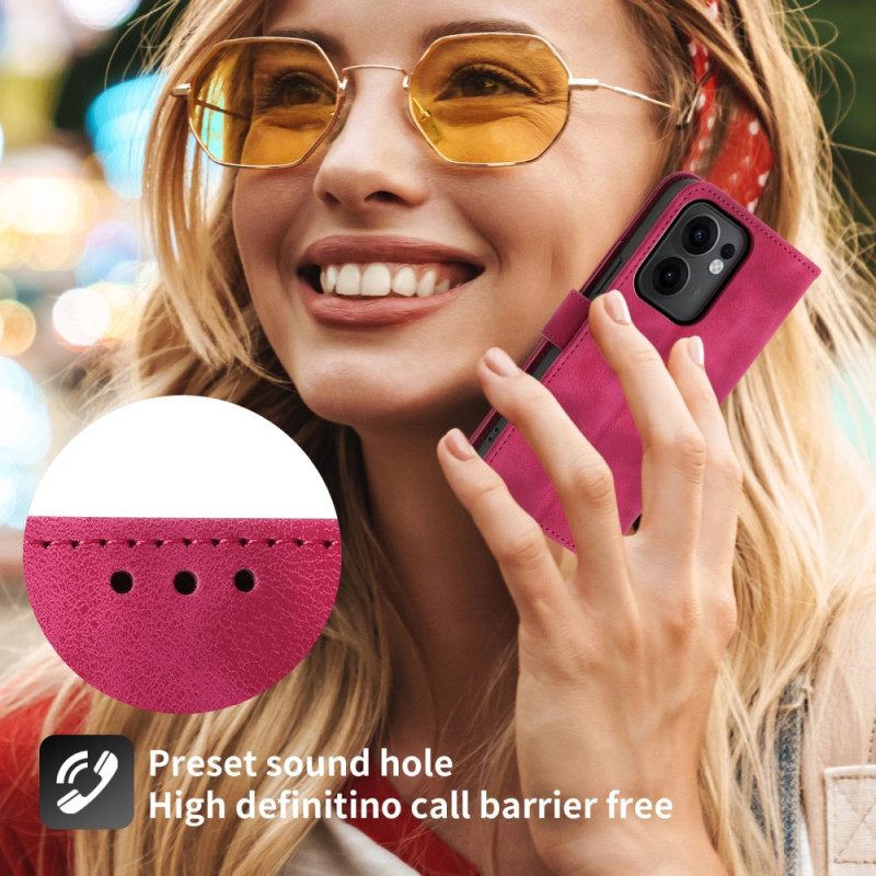 Δερματινη Θηκη Oppo Reno 13f 4g / 5g / 13 Fs 5g Εφέ Δαντέλας Σουέτ Με Λουρί Και Λουρί Ώμου