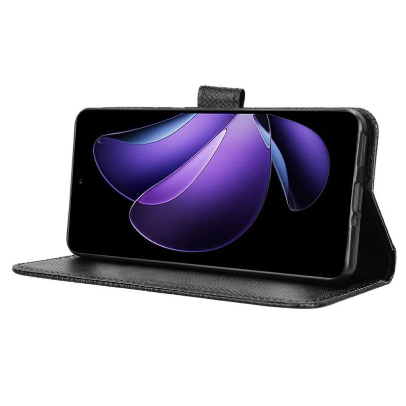 Δερματινη Θηκη Oppo Reno 13f 4g / 5g / 13 Fs 5g Κουκκίδες Σιλικόνης