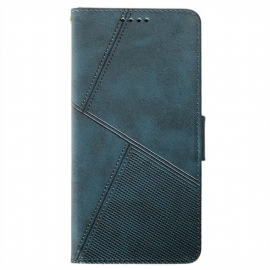 Δερματινη Θηκη Oppo Reno 13f 4g / 5g / 13 Fs 5g Ρίγες Idewei