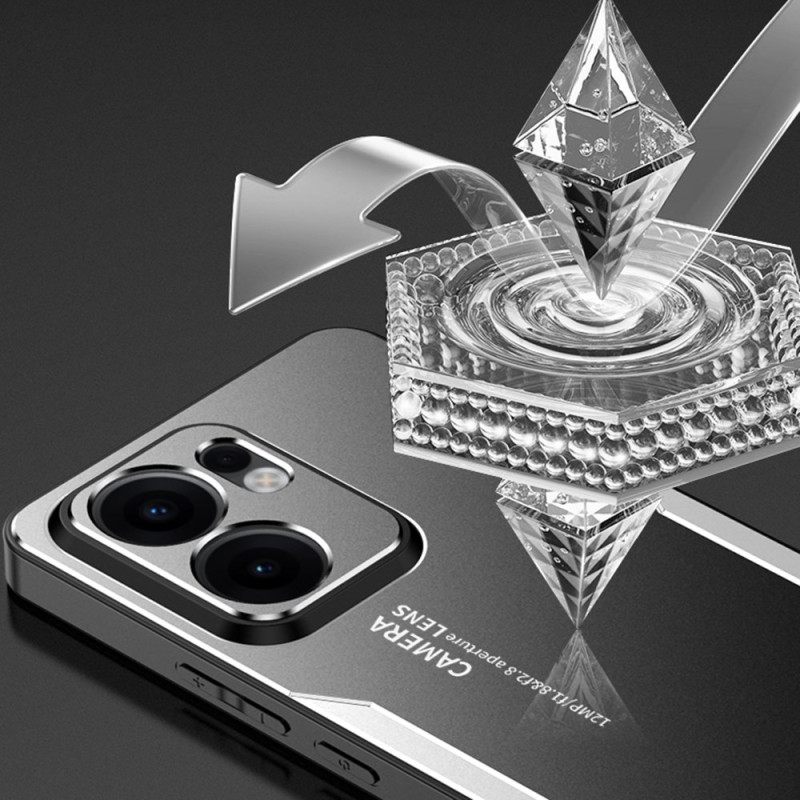 Κάλυμμα Oppo Reno 13f 4g / 5g / 13 Fs 5g Μεταλλικό Εφέ Σιλικόνης