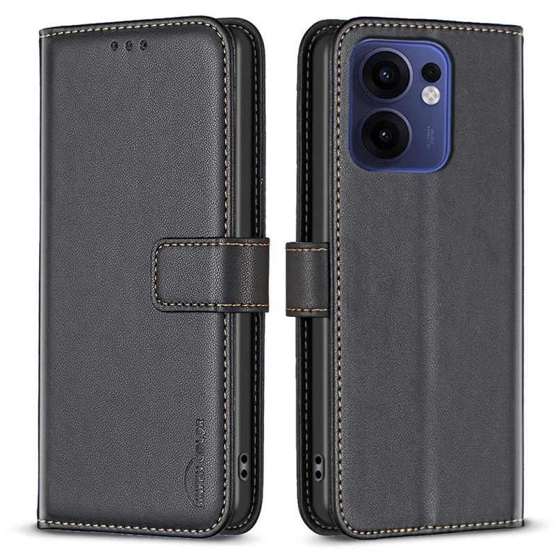 Θηκη Κινητου Oppo Reno 13f 4g / 5g / 13 Fs 5g Θήκες Κινητών Faux Leather Binfen Color