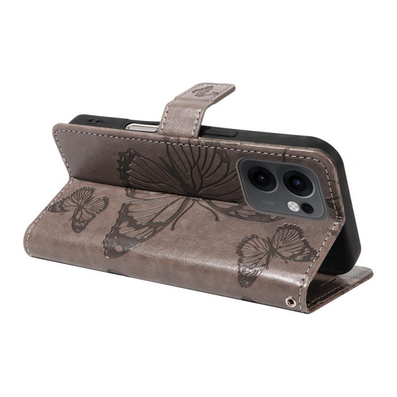 Θηκη Κινητου Oppo Reno 13f 4g / 5g / 13 Fs 5g Θήκες Κινητών Γιγάντιες Πεταλούδες