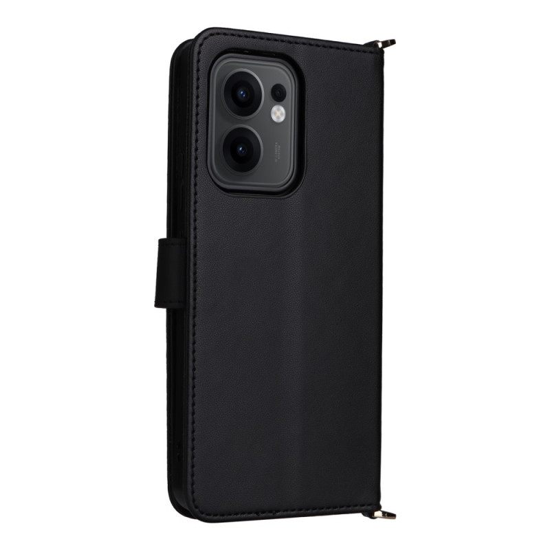 Θηκη Κινητου Oppo Reno 13f 4g / 5g / 13 Fs 5g Θήκες Κινητών Premium Ρετρό Κορδόνι Ώμου Και Κορδόνι