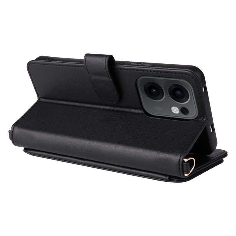 Θηκη Κινητου Oppo Reno 13f 4g / 5g / 13 Fs 5g Θήκες Κινητών Premium Ρετρό Κορδόνι Ώμου Και Κορδόνι