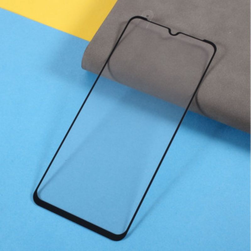 Realme C21 Black Edge Tempered Glass Screen Protector