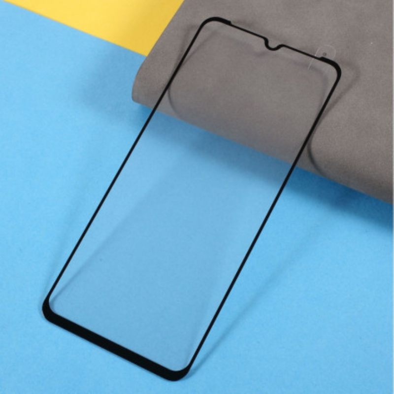 Realme C21 Black Edge Tempered Glass Screen Protector