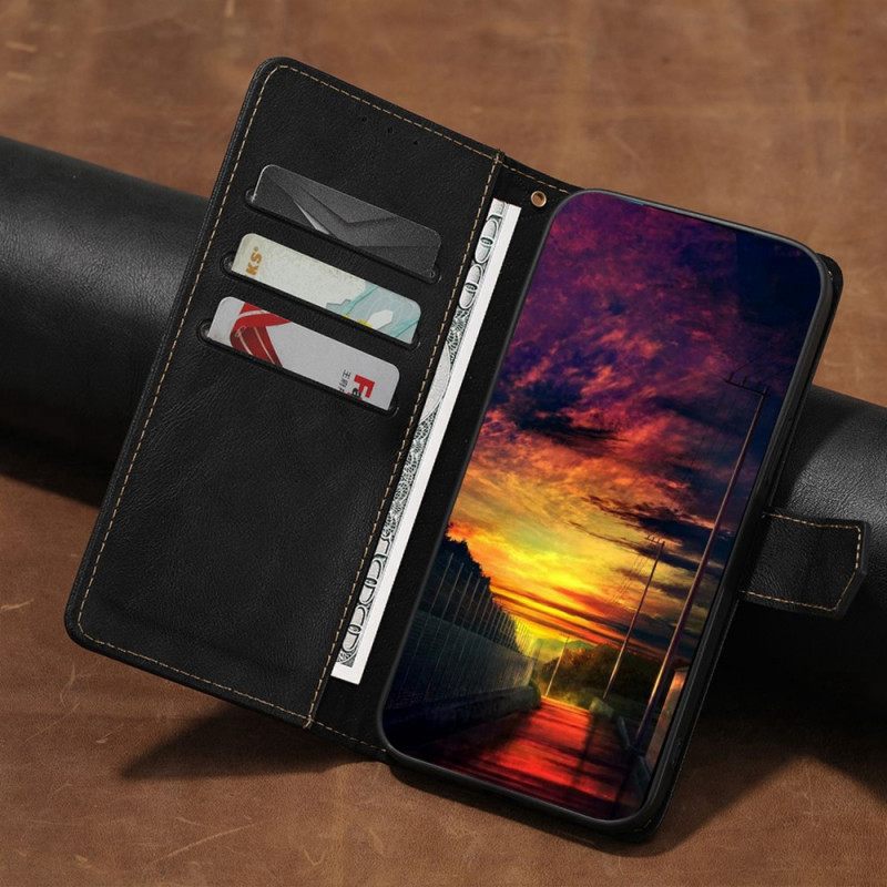 Κάλυμμα OnePlus Nord CE 2 Lite 5G Δερμάτινο Στυλ Rfid