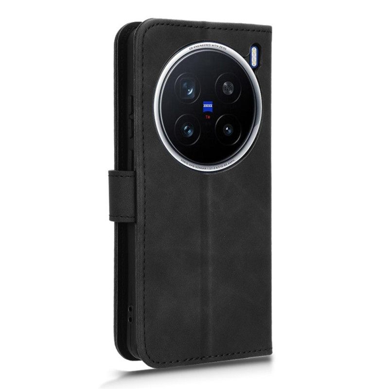 Δερματινη Θηκη Vivo X200 Pro Εφέ Σουέτ Σιλικόνης