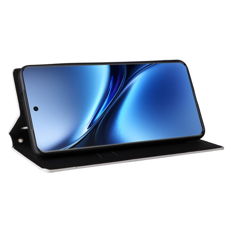 Δερματινη Θηκη Vivo X200 Pro Σχέδιο Διαμαντιών